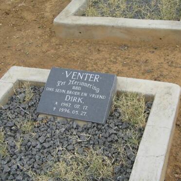 VENTER Dirk 1967-1996