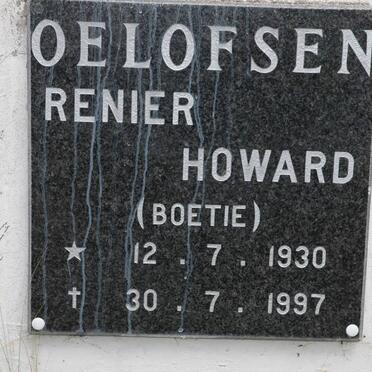 OELOFSEN Renier Howard 1930-1997