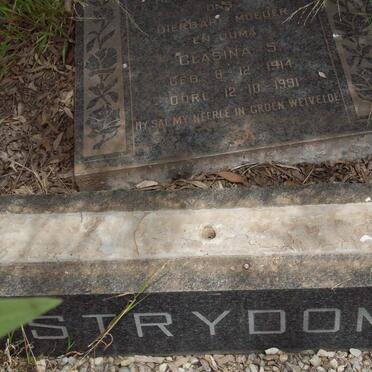 STRYDOM Clasina S. 1914-1991