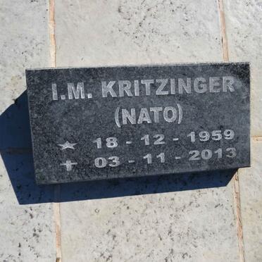 KRITZINGER I.M. 1959-2013