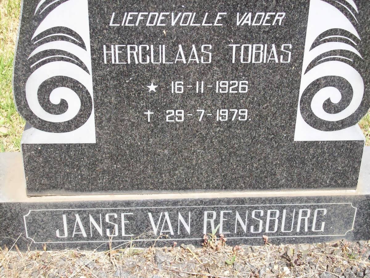 RENSBURG Herculaas Tobias, Janse van 1926-1979