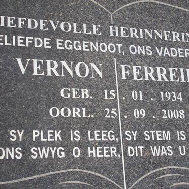 FERREIRA Vernon 1934-2008