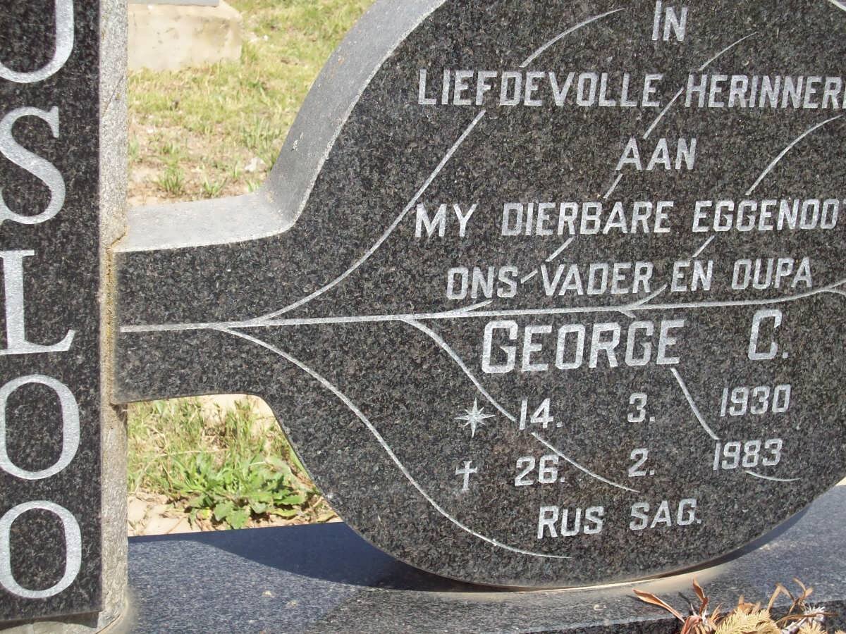 VOSLOO George C. 1930-1983