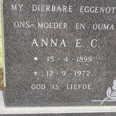 STRYDOM Anna E.C. 1899-1972