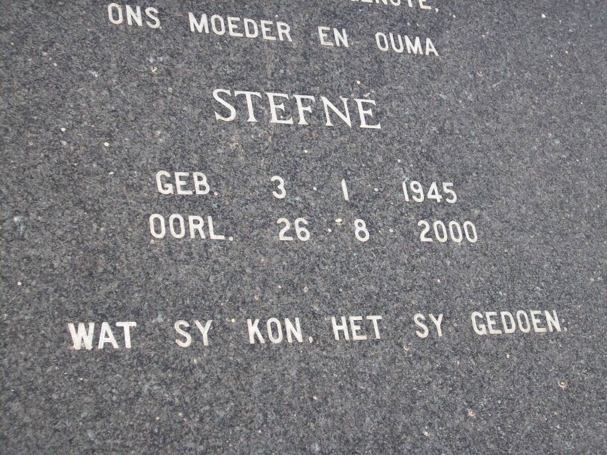 TONDER Stefne, van 1945-2000 