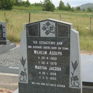 MURRAY Wilhelm Adolph 1909-1970 &amp; Martha Jacoba 1908-1993