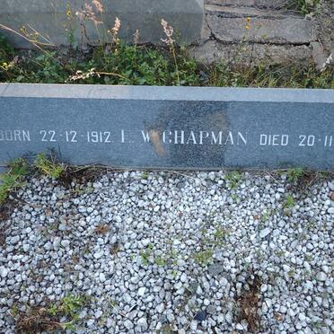 CHAPMAN E.W. 1912-1989