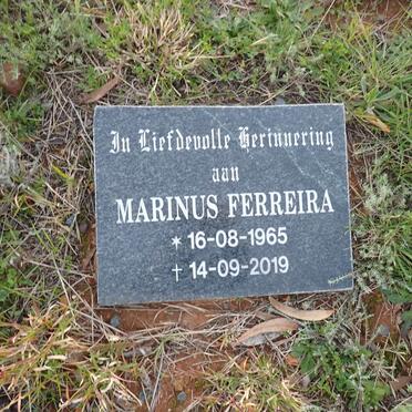 FERREIRA Marinus 1965-2019