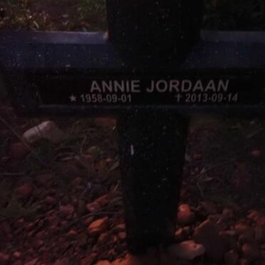 JORDAAN Annie 1958-2013