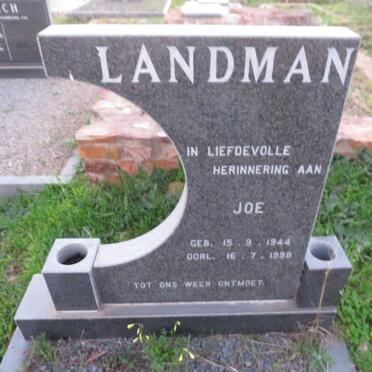 LANDMAN Joe 1944-1998