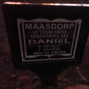 MAASDORP Daniel 1957-2014