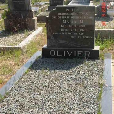 OLIVIER Maria M. 1893-1971