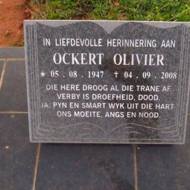 OLIVIER Ockert 1947-2008