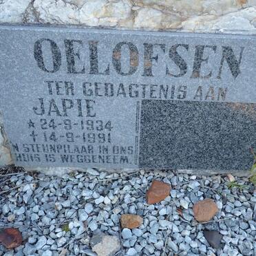 OELOFSEN Japie 1934-1991