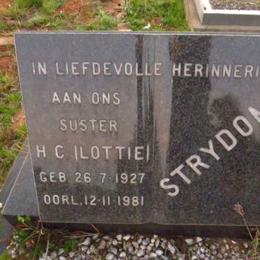 STRYDOM H.C. 1927-1981