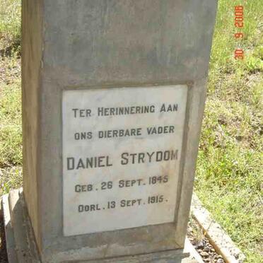 STRYDOM Daniel 1845-1915