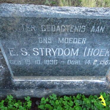 STRYDOM E.S. nee HOEK 1896-1967
