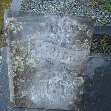 STRYDOM Barend W. 1915-1974