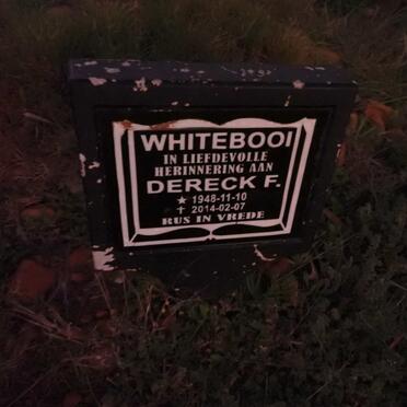 WITBOOI Dereck F. 1948-2014