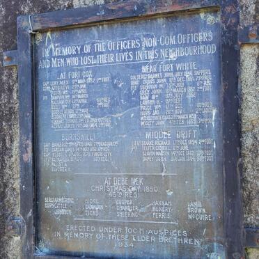 6. FORT COX AND SURROUNDS MEMORIAL 