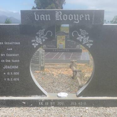 ROOYEN Joachim, van 1930-1976