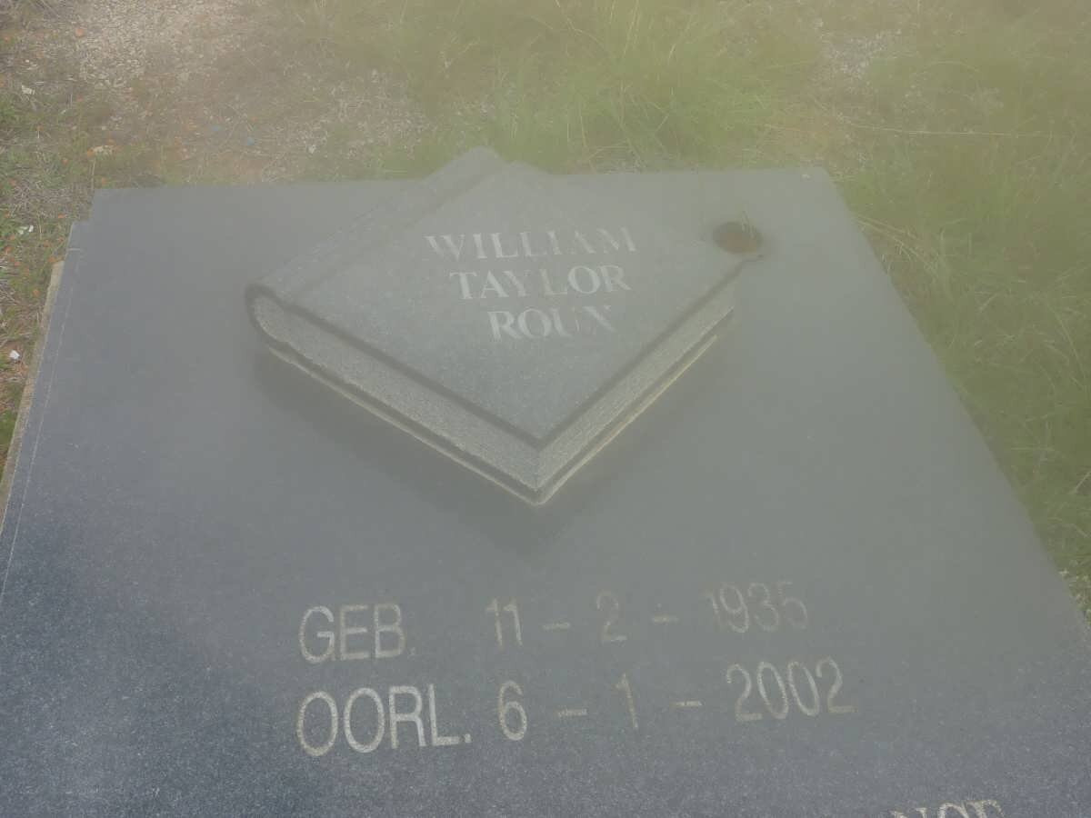 ROUX William Taylor 1935-2002