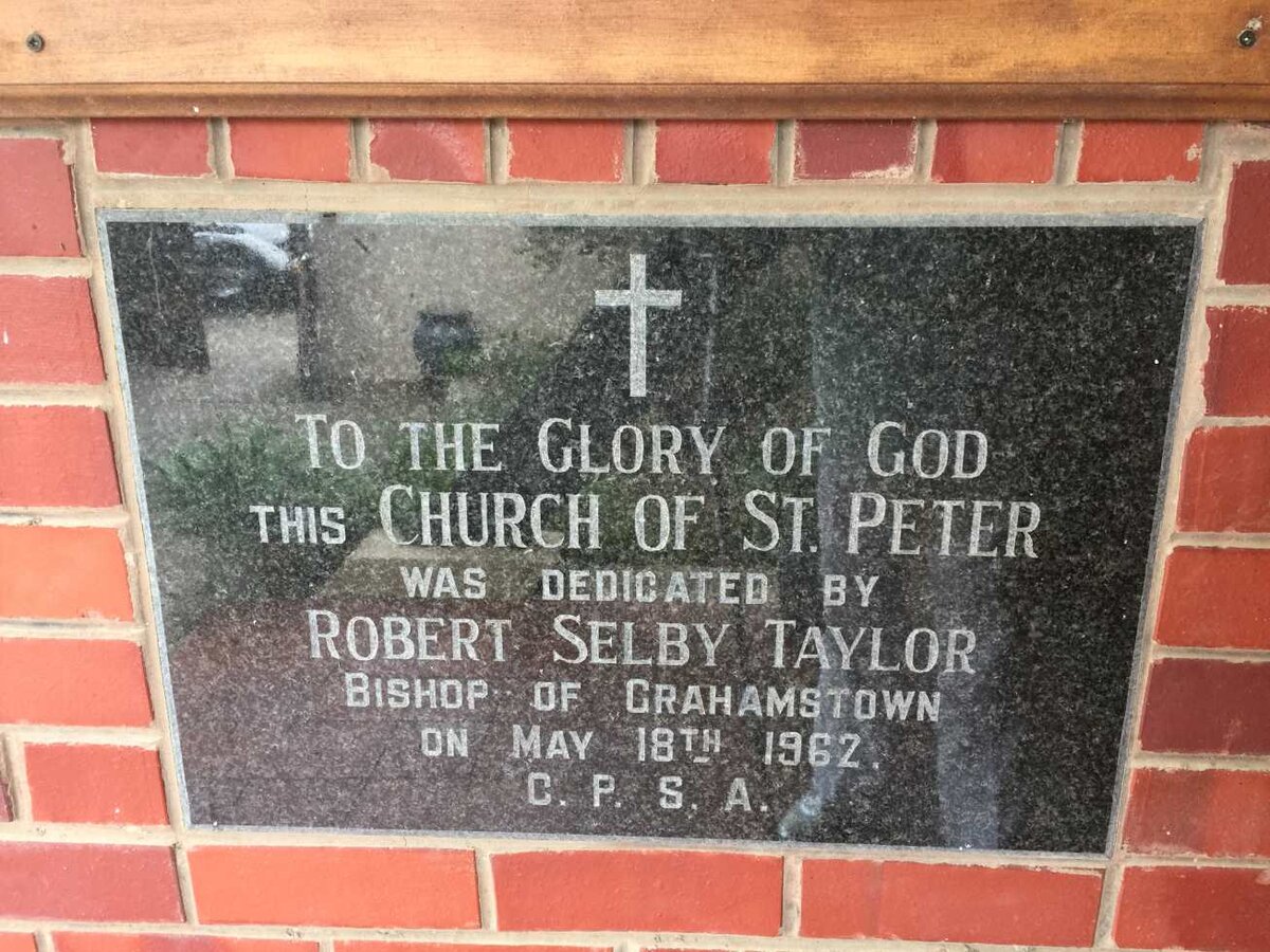 6. St Peter's Kei Mouth Dedication