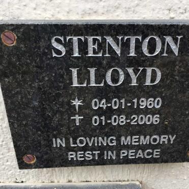 STENTON Lloyd 1960-2006