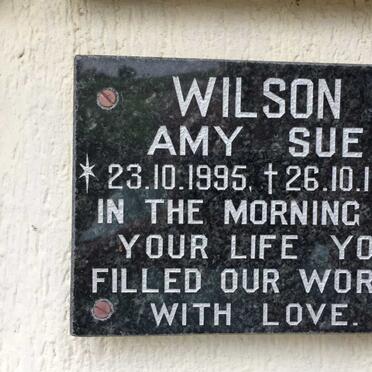 WILSON Amy Sue 1995-1995