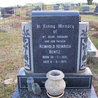 BENTZ Reinhold Heinrich 1921-1971