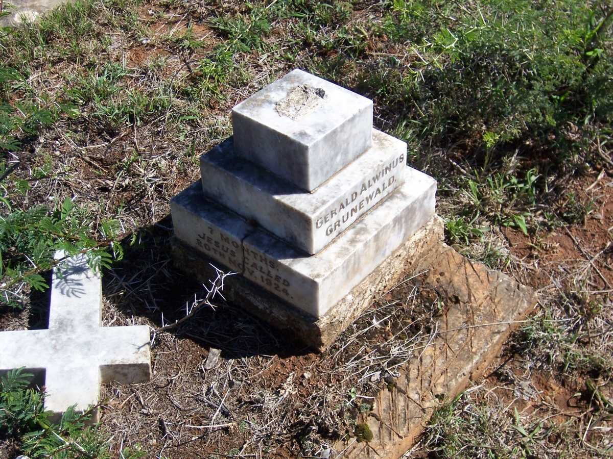 GRUNEWALD Gerald Alwinus -1924