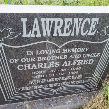 LAWRENCE Charles Alfred 1966-1990