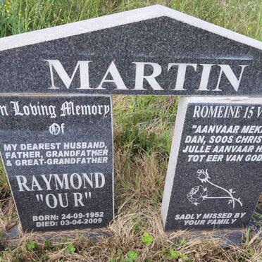 MARTIN Raymond 1952-2009