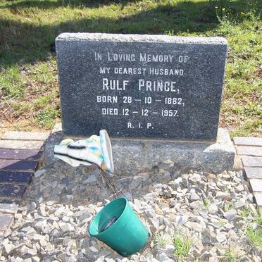 PRINCE Rulf 1882-1957