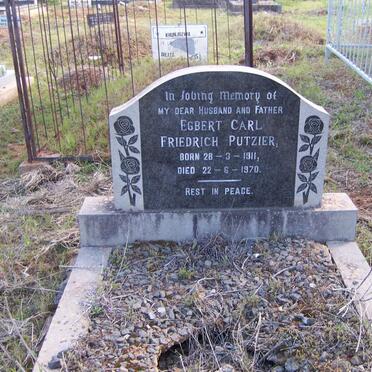 PUTZIER Egbert Carl Friedrich 1911-1970