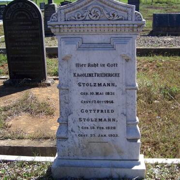 STOLZMANN Gottfried 1828-1923 &amp; Karoline Friedericke 1831-1914