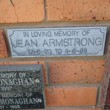 ARMSTRONG Jean 1923-1999