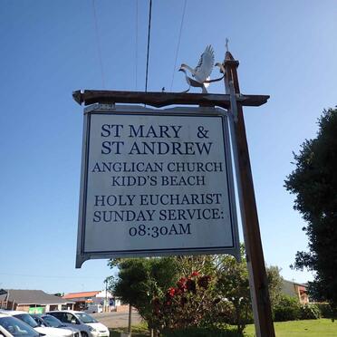 Eastern Cape, KIDD'S BEACH, St Mary and St Andrew Anglican Church, memorial wall