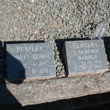 BENTLEY Lawrence Harold 1923-1992 :: BENTLEY Ernest George 1917-1992