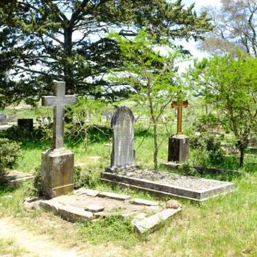 Eastern Cape, KING WILLIAM'S TOWN district, Hanover, German Baptist Church, cemetery