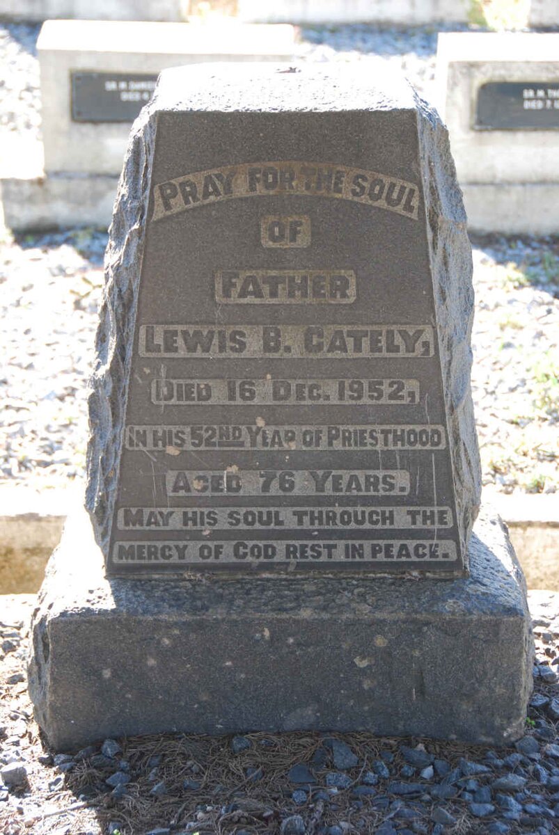 GATELY Lewis B. -1952