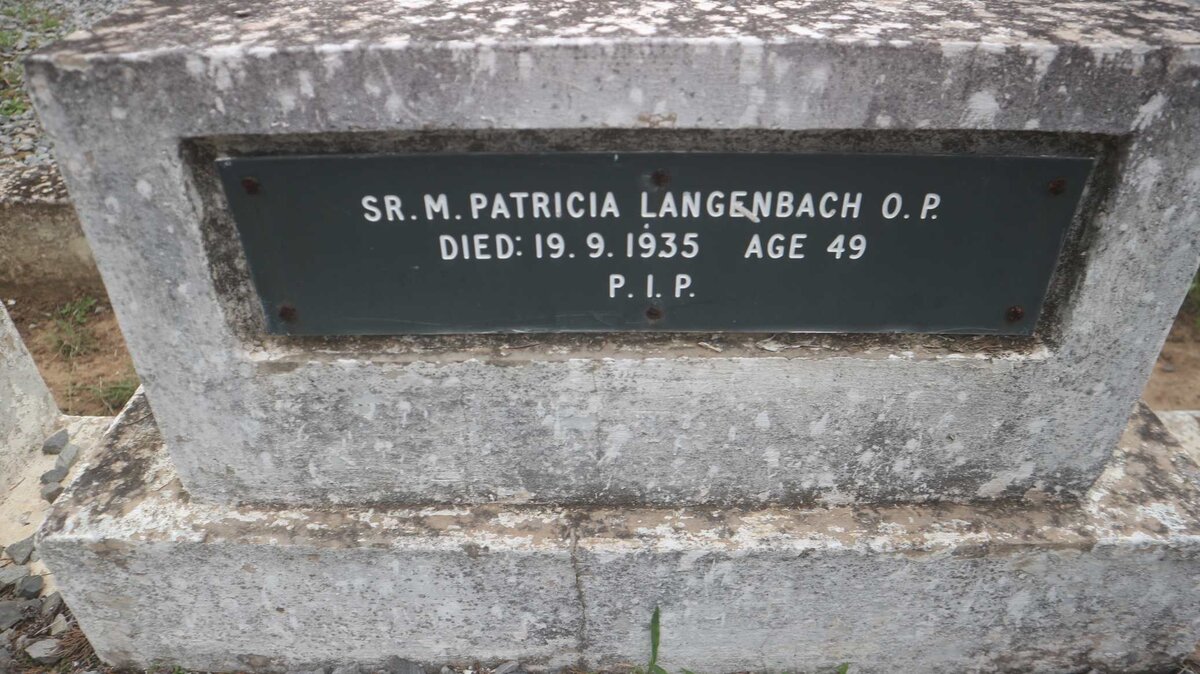 LANGENBACH Patricia -1935