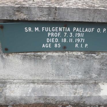 PALLAUF Fulgentia -1971