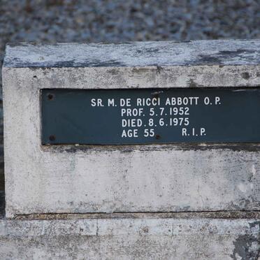 ABBOTT De Ricci -1975