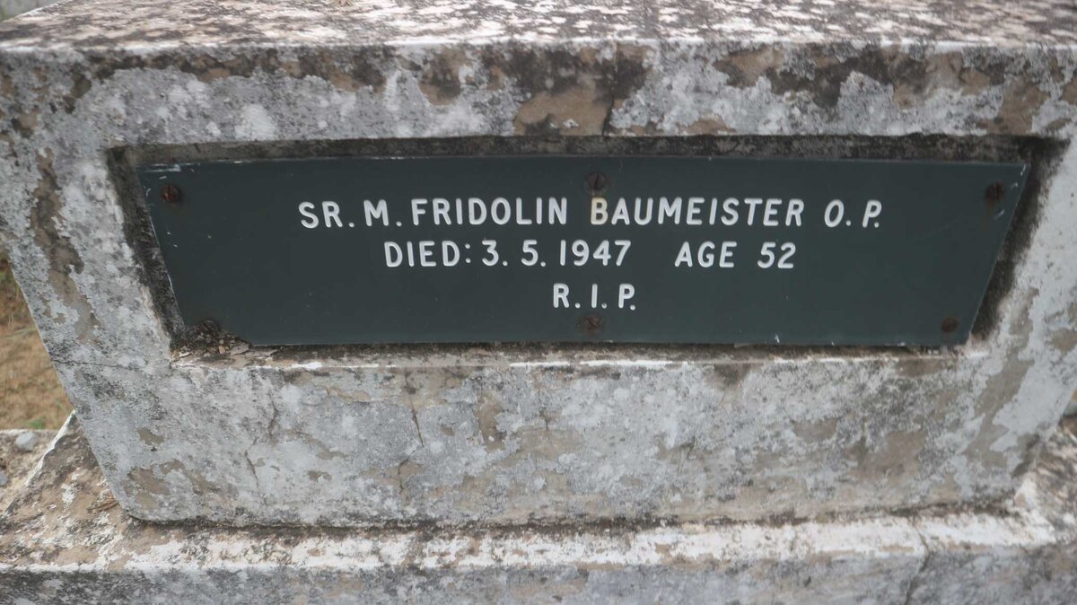 BAUMEISTER Fridolin -1947