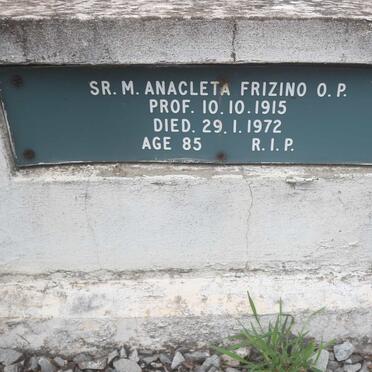 FRIZINO Anacleta -1972