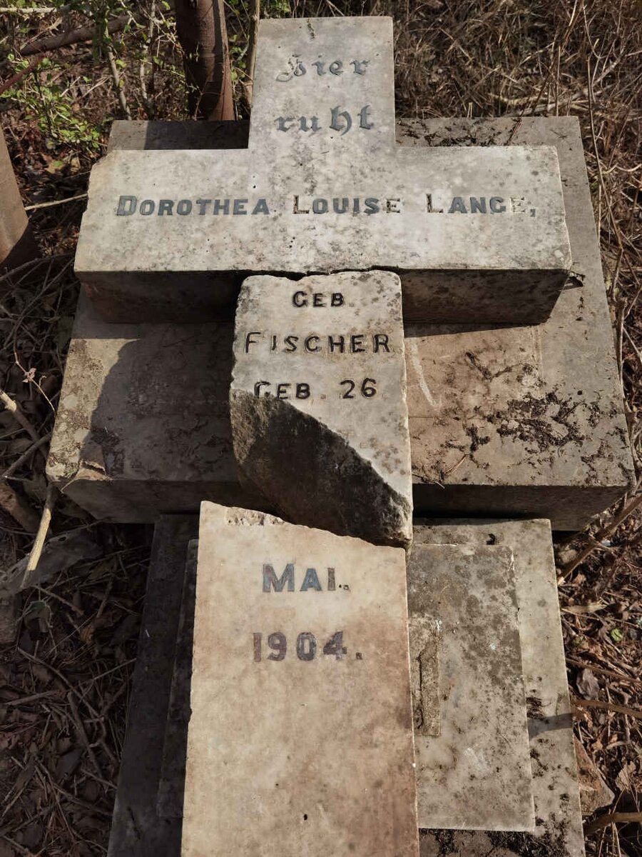 LANGE Dorothea Louise nee FISCHER -1904