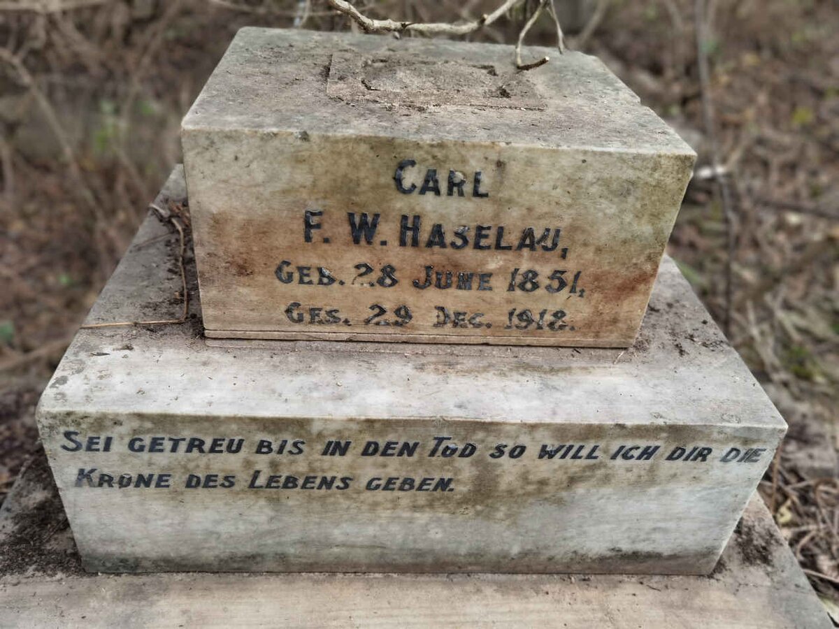 HASELAU Carl F.W. 1851-1918