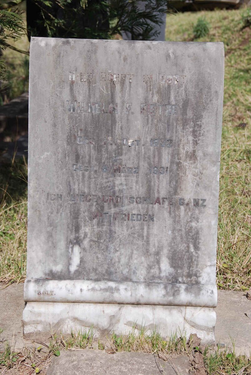 FIETZE Wilhelm F. 1882-1931