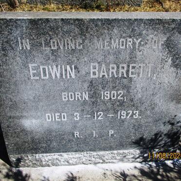 BARRETT Edwin 1902-1973